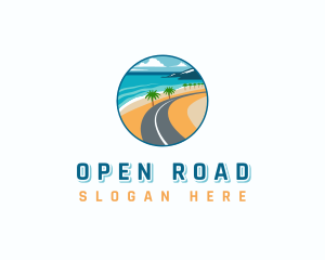 Beach Road Trip logo design