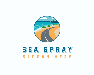 Beach Road Trip logo design