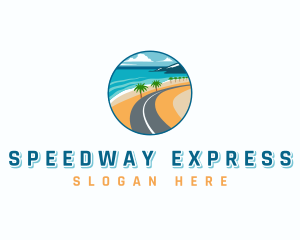 Expressway - Beach Road Trip logo design