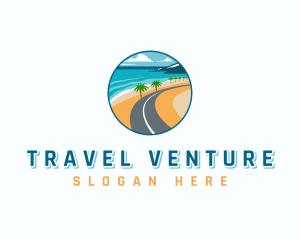 Trip - Beach Road Trip logo design