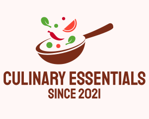 Cooking Pan Restaurant  logo design