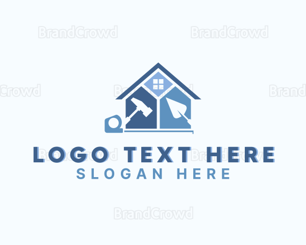 Home Construction Tools Logo