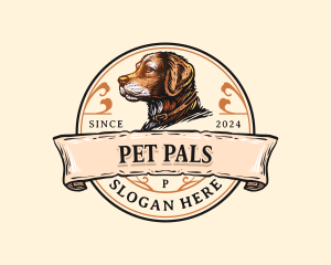 Dog Hound Pet logo design