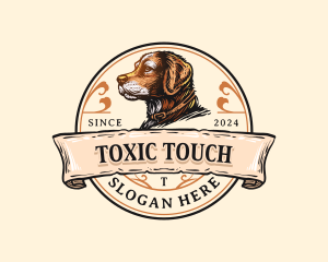 Dog Hound Pet logo design