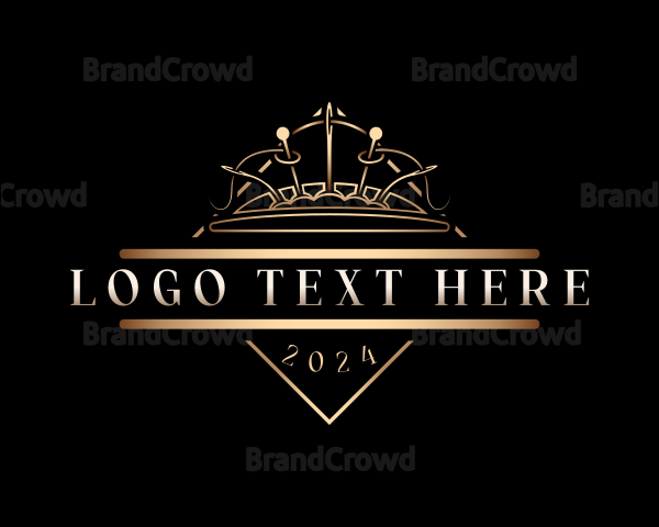 Crown Needle Tailoring Logo
