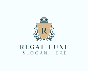 Regal - Monarch Regal Shield logo design