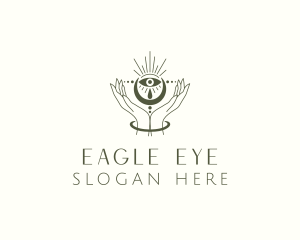 Mystical Cosmic Eye logo design