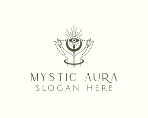 Mystical Cosmic Eye logo design