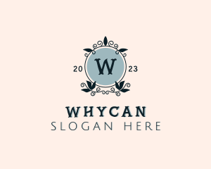 Event Planner - Wedding Planner Wreath logo design