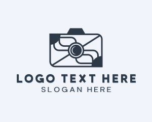 Vlogger - Photo Camera Vlogger logo design