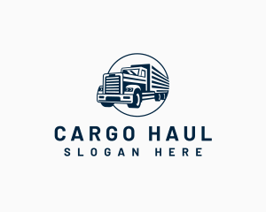 Truck Delivery Freight logo design