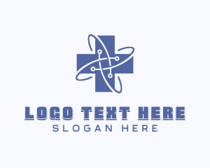 Hospice - Medical Healthcare App logo design