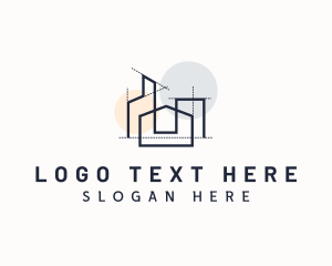 Engineering - House Building Architecture logo design