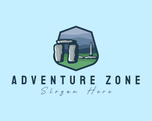 Stonehenge Tourist Spot logo design