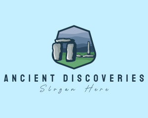 Stonehenge Tourist Spot logo design