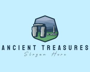 Stonehenge Tourist Spot logo design