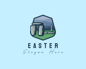Culture - Stonehenge Tourist Spot logo design