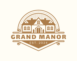 Mansion - House Mansion Realty logo design