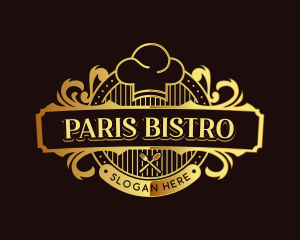 Luxury Gourmet Restaurant logo design