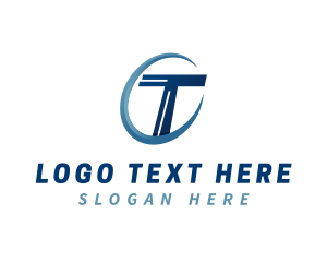 Technology - Generic Business Letter T logo design