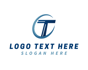 Generic Business Letter T Logo