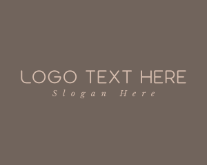 Interior Designer - Simple Elegant Business logo design
