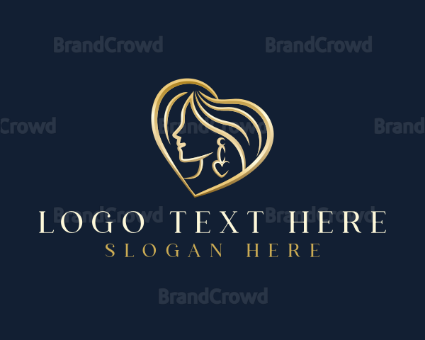 Elegant Heart Jewelry Logo