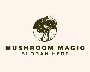 Mushroom - Mushroom Fantasy Magical logo design