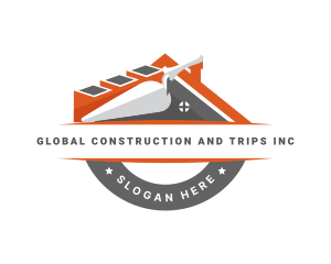 Masonry Trowel Construction Logo