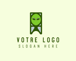 Supernatural - Extraterrestrial Alien Creature logo design