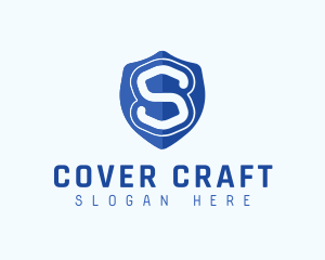 Cover - Security Shield Letter S logo design