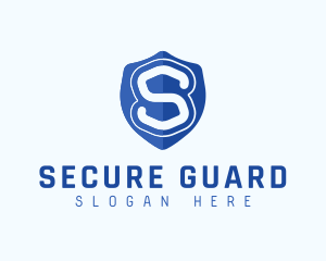 Defense - Security Shield Letter S logo design