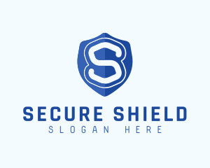 Safeguard - Security Shield Letter S logo design