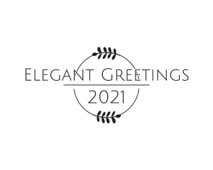 Elegant Wreath Boutique logo design