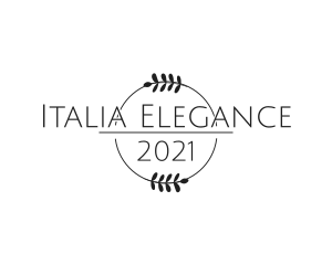 Elegant Wreath Boutique logo design