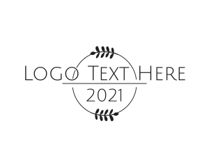 Wordmark - Elegant Wreath Boutique logo design