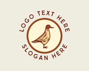 Avian - Duck Poultry Mallard logo design