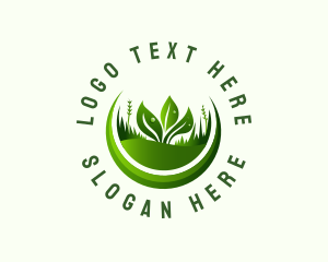 Eco - Plant Eco Gardening logo design