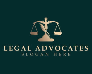 Law Justice Scale logo design