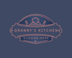 Restaurant Kitchen Eatery logo design