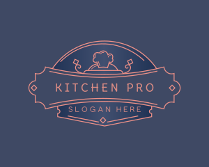 Restaurant Kitchen Eatery logo design