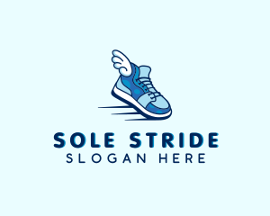 Sneakers - Wing Fashion Sneakers logo design