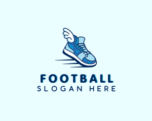 Foot Wear - Wing Fashion Sneakers logo design