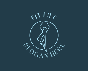 Holistic Yoga Fitness logo design