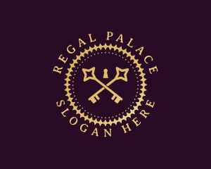 Regal - Elegant Regal Key logo design