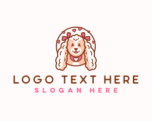 Dog Grooming Pet logo design