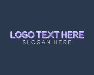 Stream - Tech Neon Light logo design