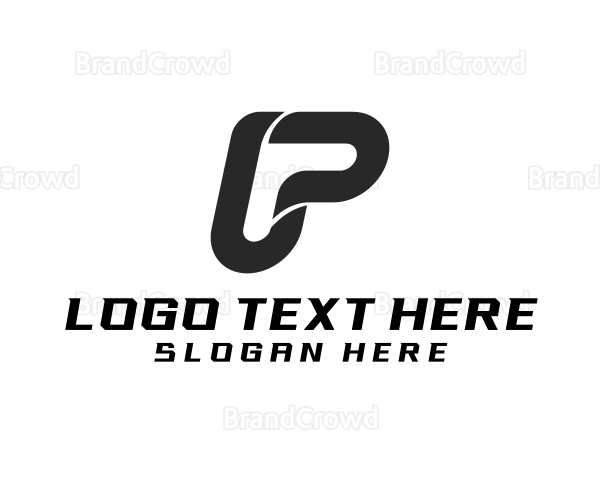 Minimalist Letter P Company Logo
