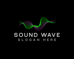 Audio Tech Wave logo design