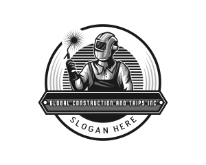 Garage - Welding Mechanical Fabrication logo design
